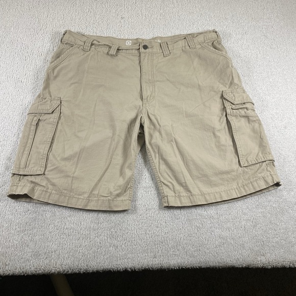 Carhartt Force Shorts Mens Size 44 Tan Tappen Cargo Relaxed‎ Fit 101168 - Picture 1 of 7